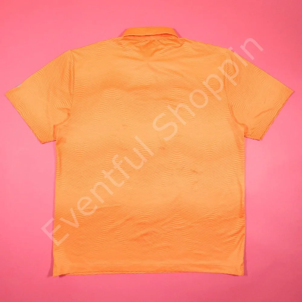 Under Armour Playoff Reactor Arcadia Bluffs Golf Polo Shirt in Orange Size XL - Picture 3 of 7